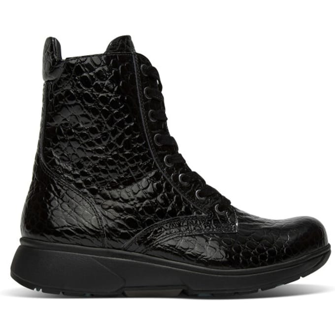 Xsensible Albi Stretchwalker Veterboots - Dames - Zwart - Maat:37