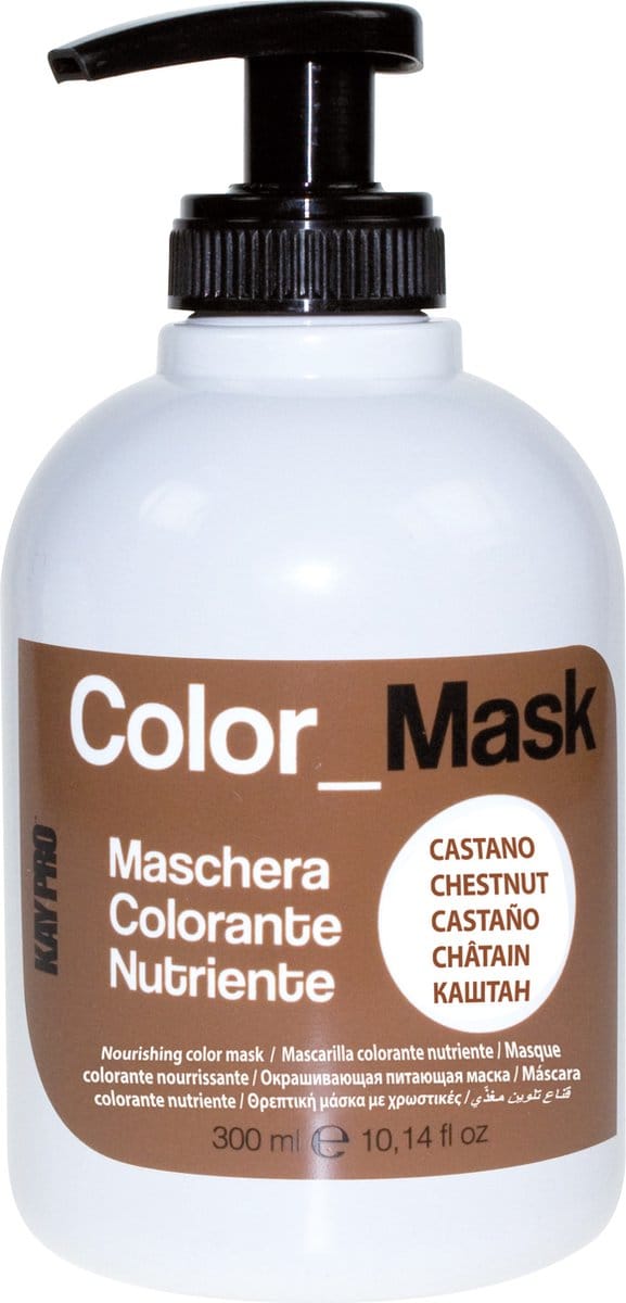 KayPro - Color Mask KASTANJE - Voedend kleurmasker - Herstelt glans