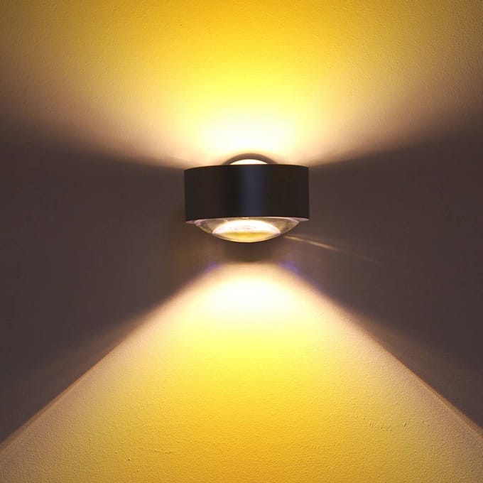 Top Light Kleurenfilter bij armatuurserie Puk Maxx, geel