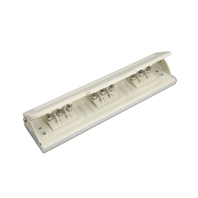 9 Gaats Witte Handmatige Perforator 8 Vel Capaciteit DIY Perforator voor A4 B5 B6 A5 A6 Papier white