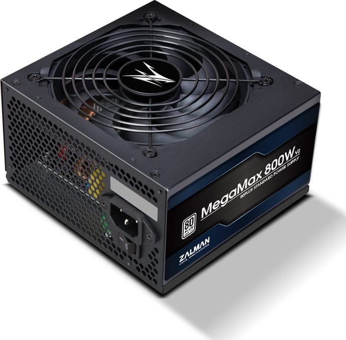 Zalman ZM800-TXII MegaMax, 80PLUS 230V - ATX PC Voeding