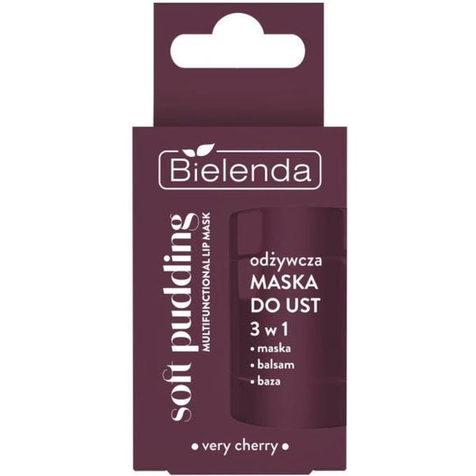 Bielenda SOFT PUDDING Nourishing 3-in-1 Lip Mask Very Cherry 12 g