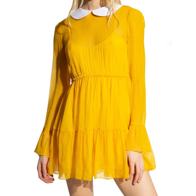 Gucci zijden chiffon jurk