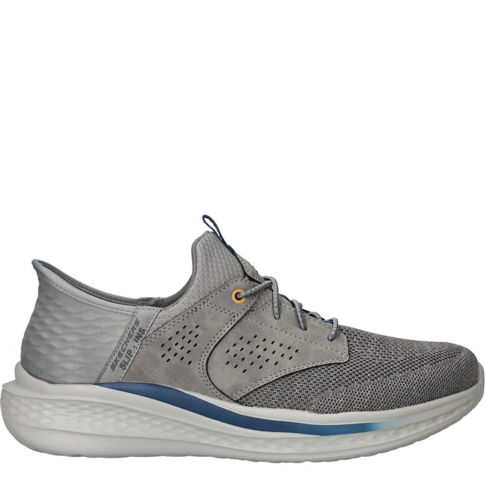 Skechers Slip - Sneakers - Unisex - ins Relaxed Fit Slade Caster Grijs