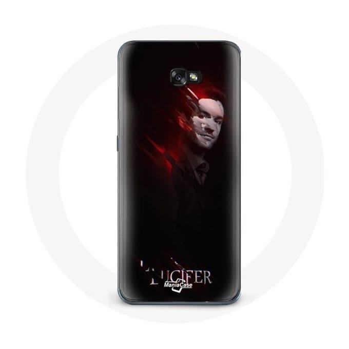 Case voor Samsung Galaxy A3 2017 Lucifer Series zwarte achtergrond zwart
