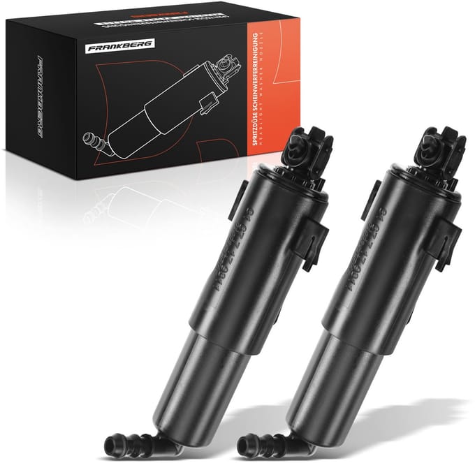 Frankberg 2x koplampsproeier vooras voor BMW 3er E90 E91 E92 E93