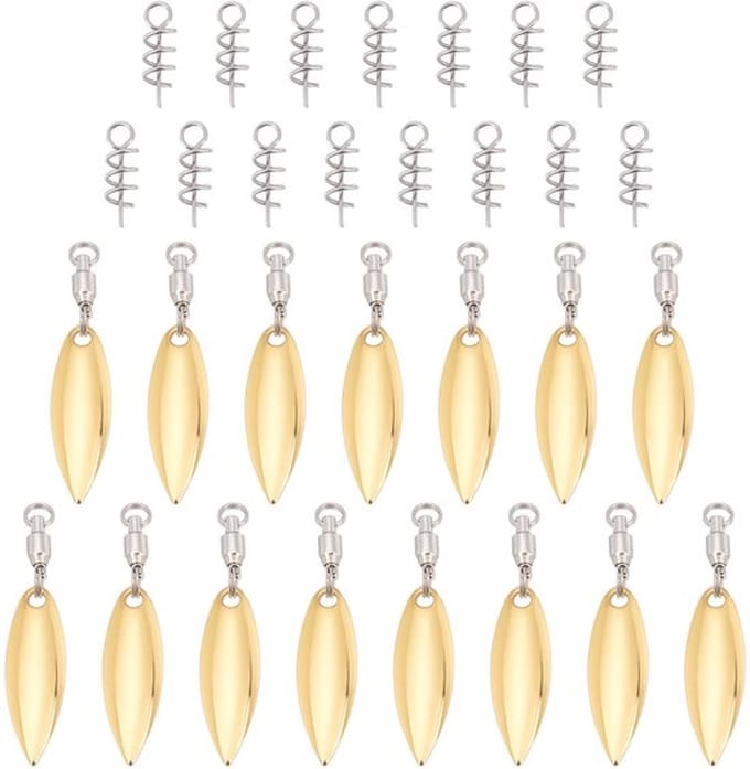 Vt products - Vissen Lokt - Spinner Blades - 15 Stuks - Spinnerbait