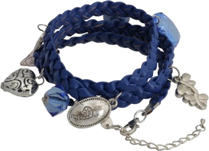Behave - Wikkelarmband met hangers - Casual boho stijl - Damesmode