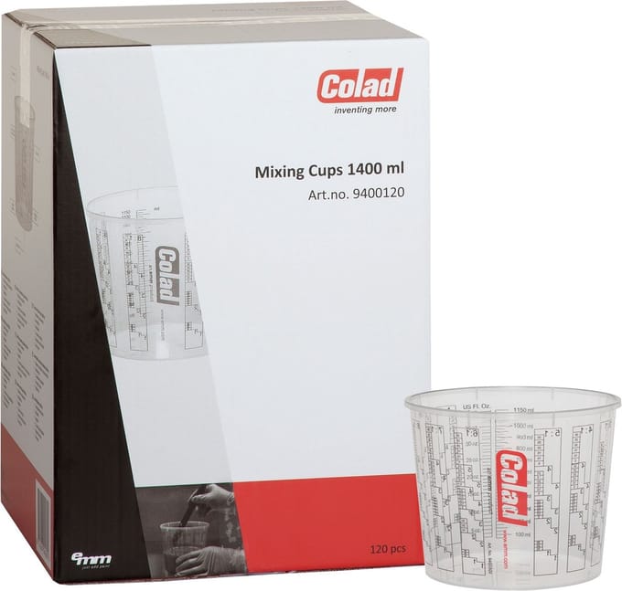 COLAD Mengbekers 1400ml - Kleinverpakking 120 stuks
