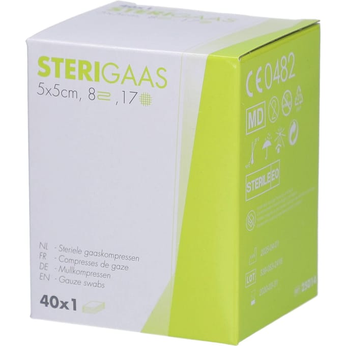 Sterigaas Kp Ster 8l 5,0x 5,0cm 40x1