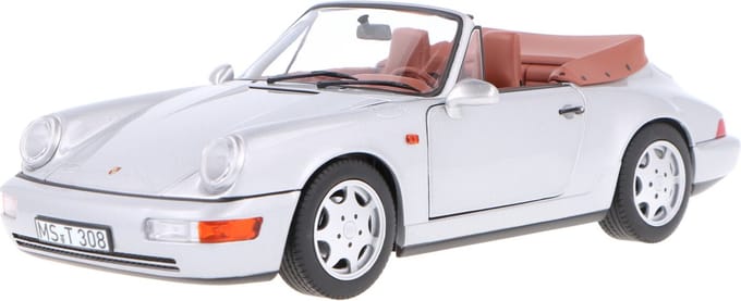 Porsche 911 Carrera 2 Cabriolet (964) Norev Modelauto 1:18 1990 187330 Schaalmodel