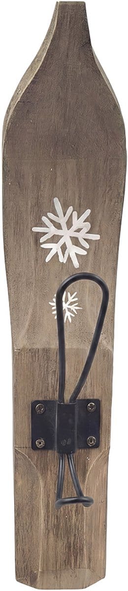 Clayre & Eef Wandhaak 27x9x35 cm Bruin Hout