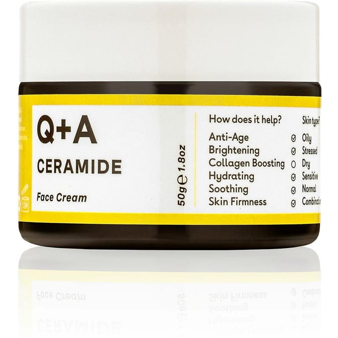 Q+A - Ceramide Barrier Defence Face Cream, 50g - ochronny krem do twarzy z ceramidami