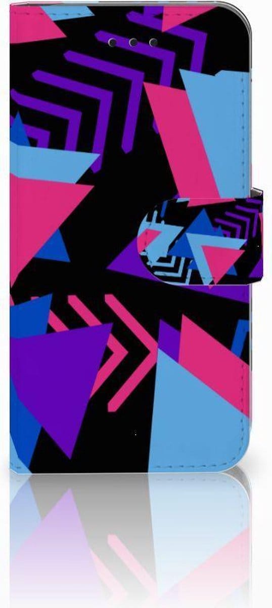 Apple iPhone X | Xs Book Case Funky Triangle