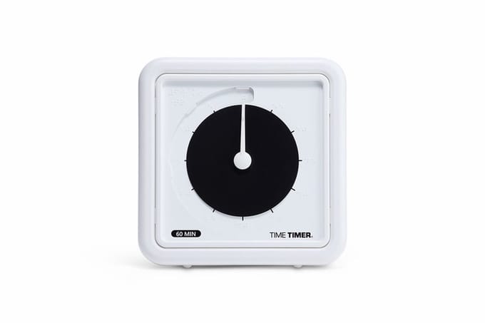 Time Timer® Braille Medium - Zwart