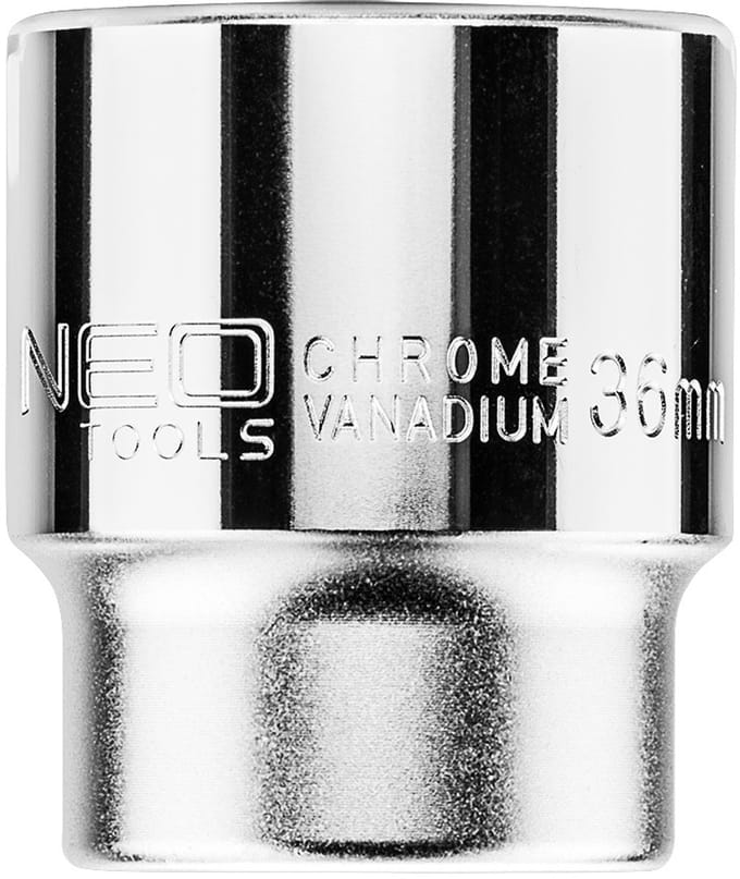NEO - Zeskantige Dopsleutel - 3/4" - 36 mm - Chroom-Vanadiumstaal