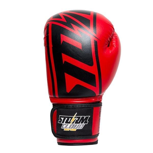 StormCloud Bolt Serie - Bokshandschoenen - 16oz - Rood/Zwart - Synthetisch Leer
