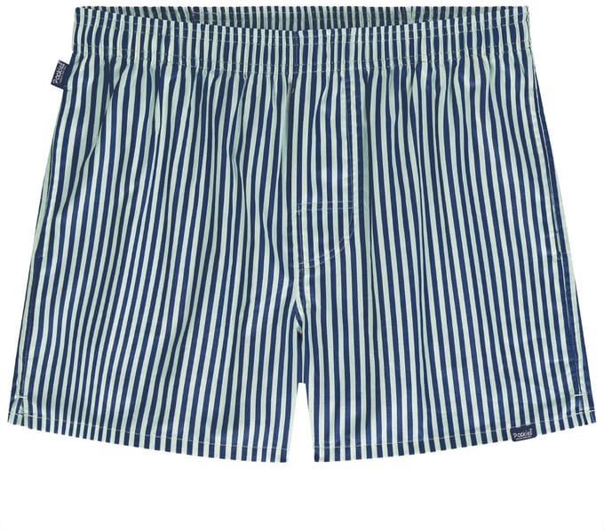 Pockies heren wijde boxershort striped blauw II