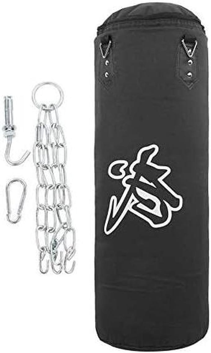 Bokszak - Trainingszak - Fitness Training - Scheurvast - 80 cm - Zwart