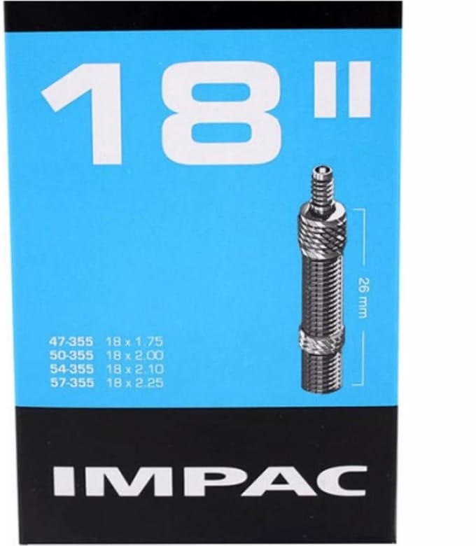Impac Binnenband 18 - ERTRO 57-355 - Dunlopventiel