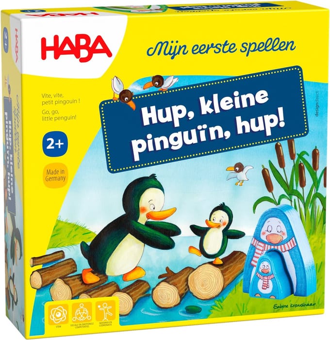 Haba | Mijn eerste spellen - Hup, kleine pinguïn, hup!