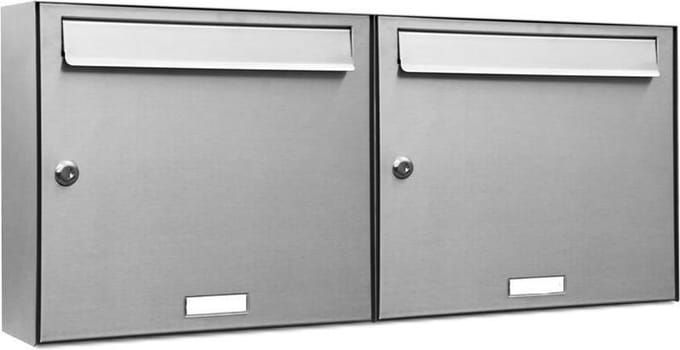Brievenbus 1x2 personen adressen