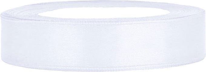Satijn Lint Wit - 25 Meter