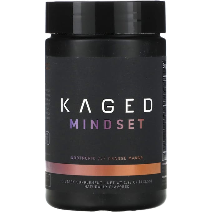 Kaged, Mindset, Sinaasappel Mango, 3.97 oz (112,5 g)