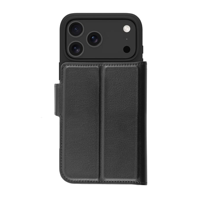 dbramante1928 Oslo Pro Bookcase geschikt voor MagSafe geschikt voor iPhone 17 Pro Max - Zwart