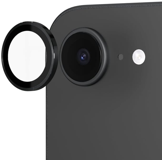 Camera Screenprotector geschikt voor iPhone 16e - Volledig Dekkend Glas Screen Protector