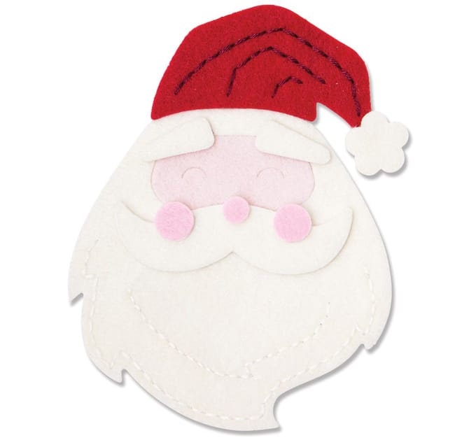 Sizzix Bigz Ponssjabloon  "Santa Claus"
