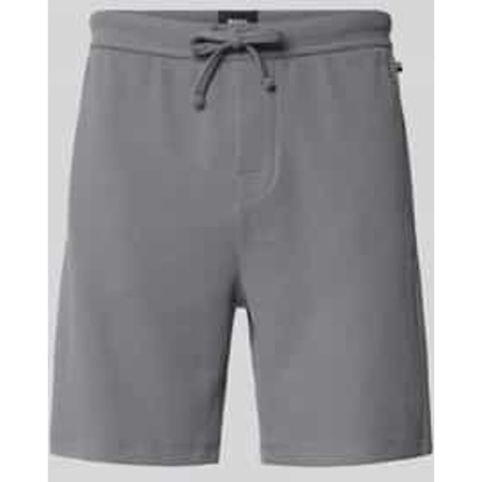 Regular fit sweatshorts van katoenmix, model 'WAFFLE'