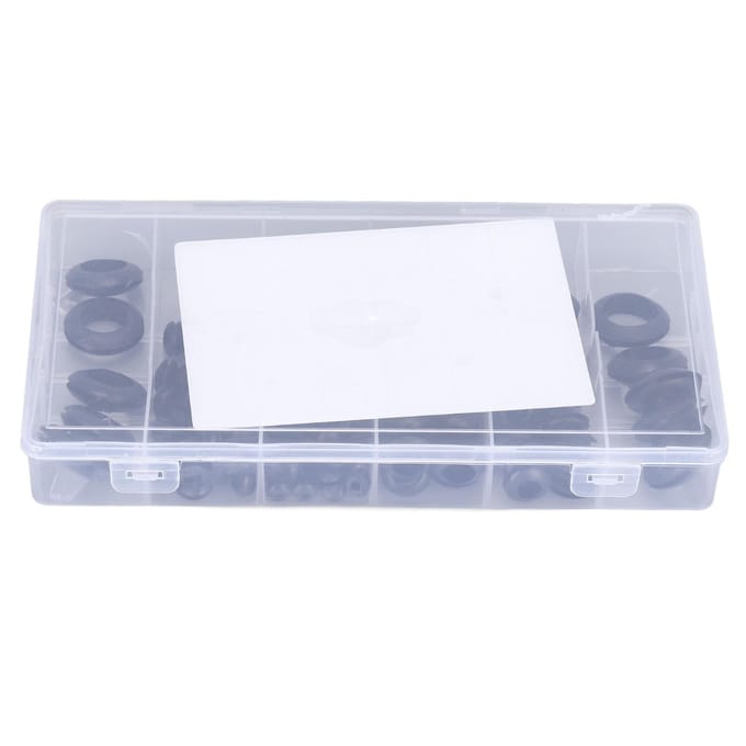 180 Stuks Tule Assortimentskit Rubber Schutbord Gatplug Assortimenten voor Cilinders Kleppen white
