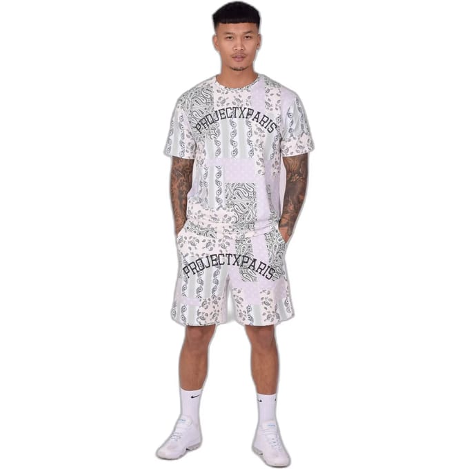Short broek met patroon Project X Paris Bandana