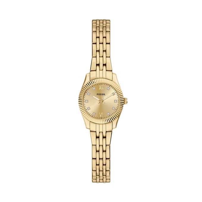 FOSSIL ES5474 Vrouwen Horloge 20 mm Goudkleurig