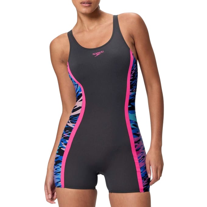 Dames zwempak uit 1 stuk Speedo Hyperboom Splice Muscleback
