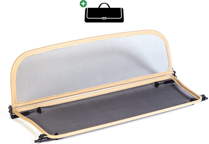 Windscherm Mini R52 R57 | 2004-2015 | incl. luxe opbergtas | Beige
