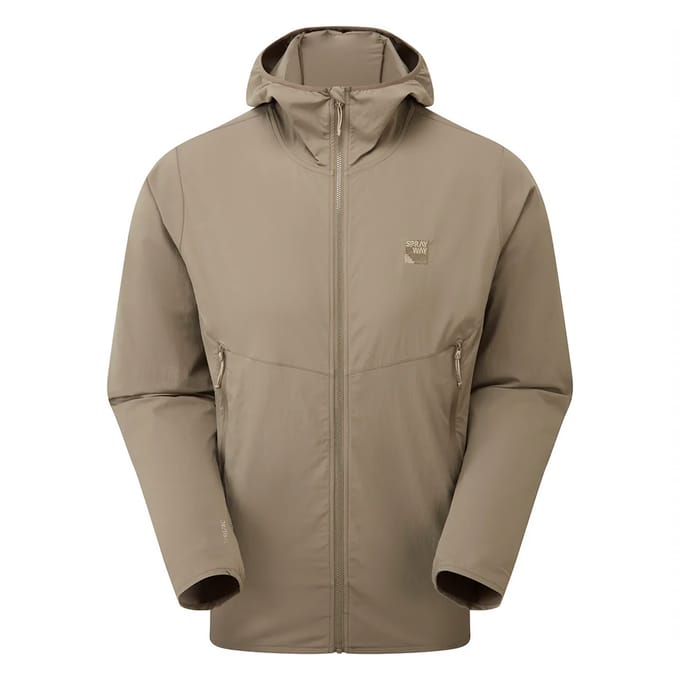 Heren Lichtgewicht Softshell Wandelovertrekjack met Waterafstotende Afwerking