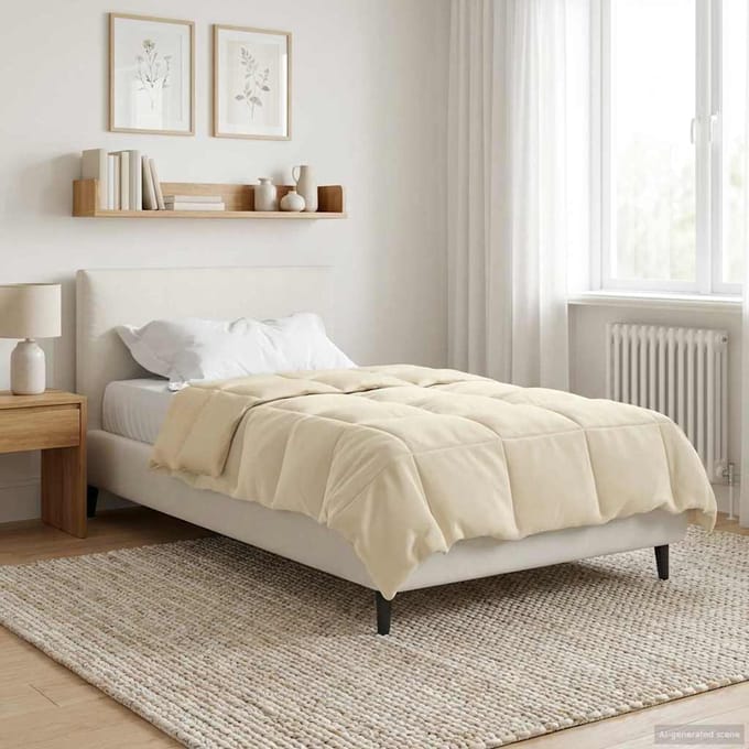vidaXL - Zomer - Deken - 155 - x - 200 - cm - Zomer - Microvezel - (100% - polyester)