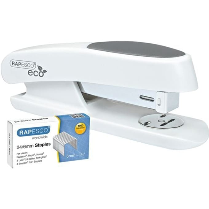 Nietmachine Rapesco Germ-Savvy Less Effort Eco Sting Ray antibacterieel wit