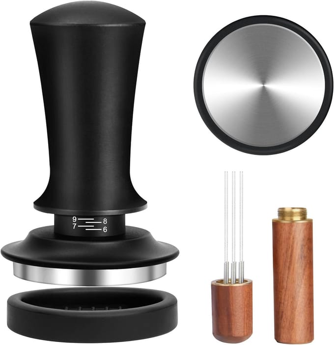Koffie Tamper - Espresso Accessoire - Barista Werk - Precis 51mm - 330g