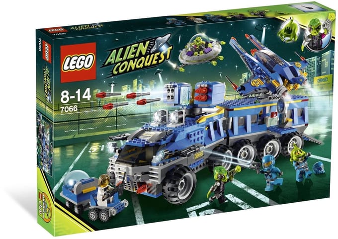 LEGO Alien Conquest Verdedigingshoofdkwartier - 7066