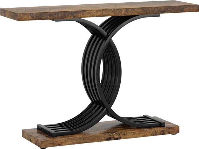 Consoletafel designer - Sidetafel - Wandtafel - Haltafel - Woonkamer - Modern vintage