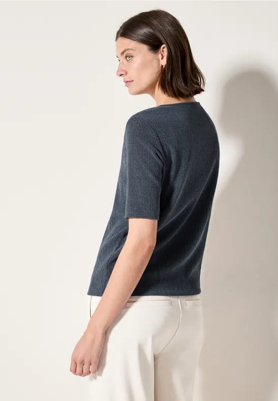 Shirt met structuur
