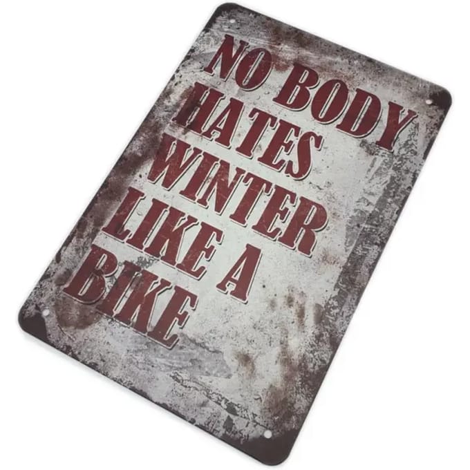 Metalen motorplaat Brazoline Winter