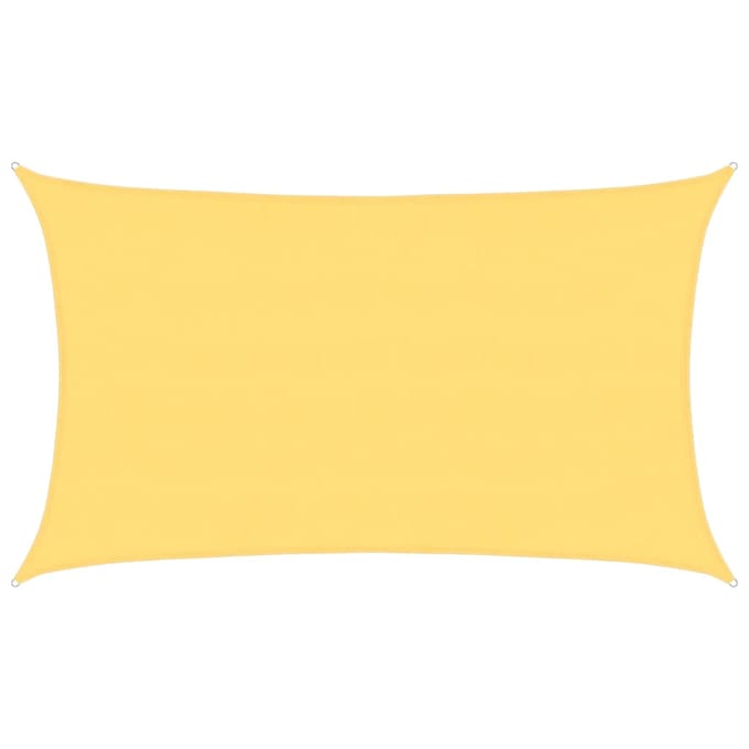 vidaXL Zonnezeil 160 g/m² 5x8 m HDPE beige