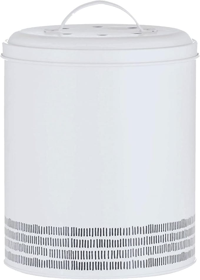 Compostbak 2,5 liter | Duurzame en stijlvolle compostemmer voor keuken