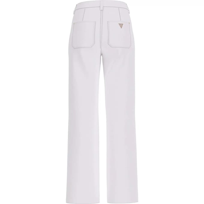 Guess Sailor Wide Leg Spijkerbroek Wit 32 / 32 Vrouw