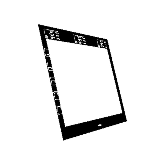 AEG Witte koelkastdeur 140209696016