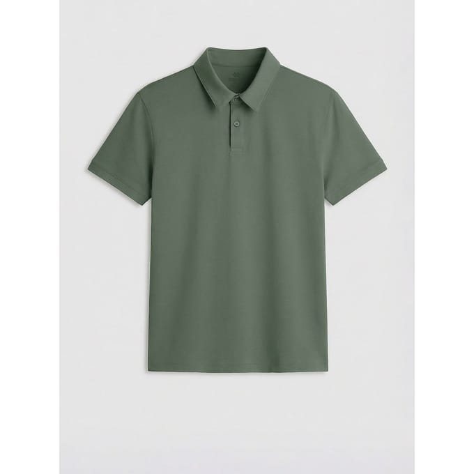 Heren Katoen Elasthaan Polo T-shirt